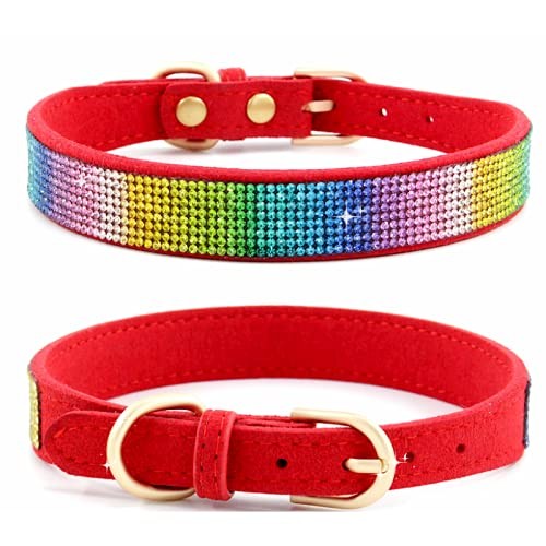 Haoyueer collare con strass - haoyueer,